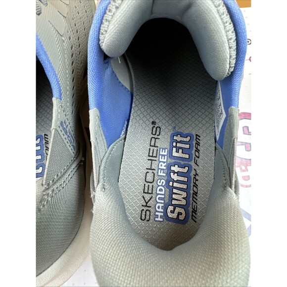NEW SKECHERS SWIFT FIT HANDS FREE ATHLETIC SNEAKERS SHOES WOMENS 6 Gray main image 11